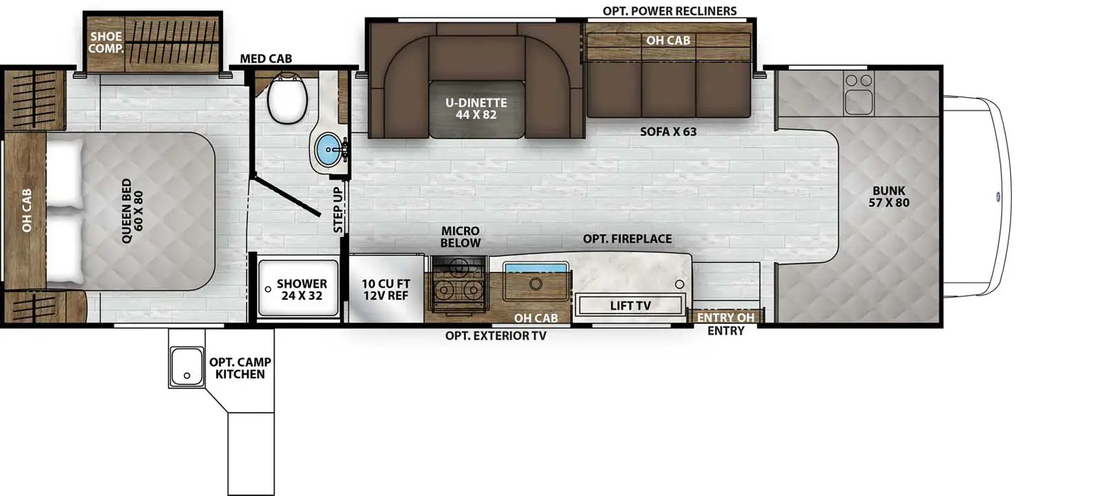 319MB - Ford E-450 Floorplan Image
